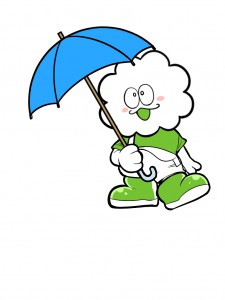 雨　すまくん（青）(2)